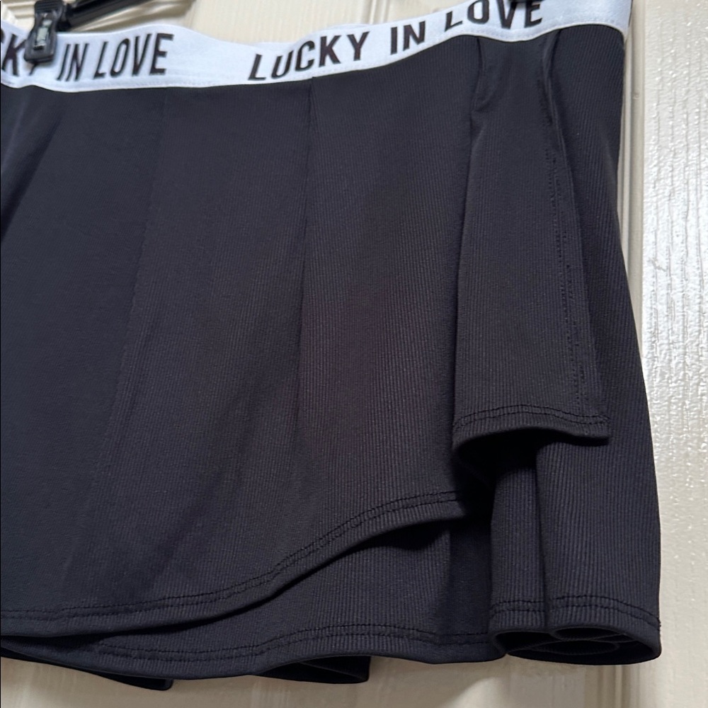 Lucky in Love Black Skort - Picture 2 of 5
